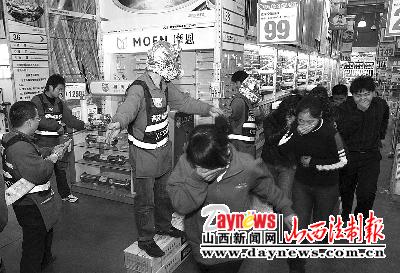 太原市小店区消防大队在辖区成立消防疏散志愿