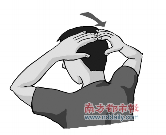 一天两次脑保健操预防脑中风