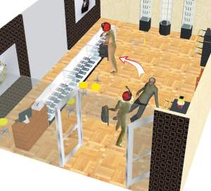 金店开门前10分钟最脆弱景宁老凤祥遭劫匪精