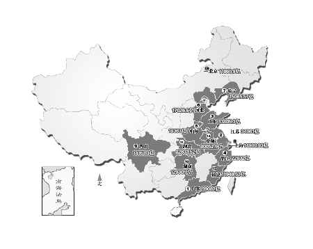 全国gdp最低的省份是哪个省_全国省份gdp排名