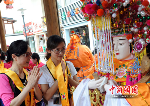 两岸信众福州共祭临水夫人陈靖姑