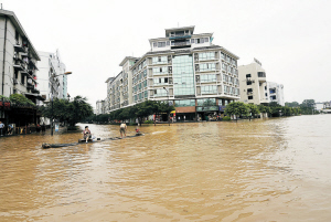 全国大江大河首现超警洪水