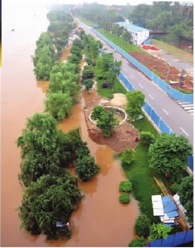 湘江洪峰顺利过长沙距历史最高水位差0.72米