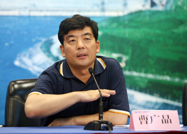 曹广晶在三峡枢纽防汛新闻发布会上表示三峡枢纽可从容应对每秒70000立方米大洪水