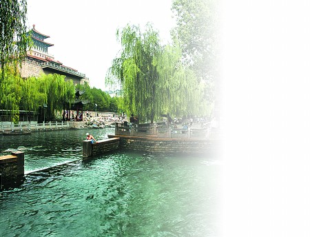 黑虎泉,艳阳天,弹琴唱歌调皮的好日子