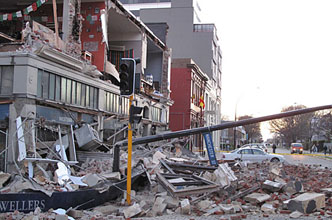 新西兰南7.2级地震