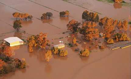 澳大利亚遭遇10年最严重洪灾