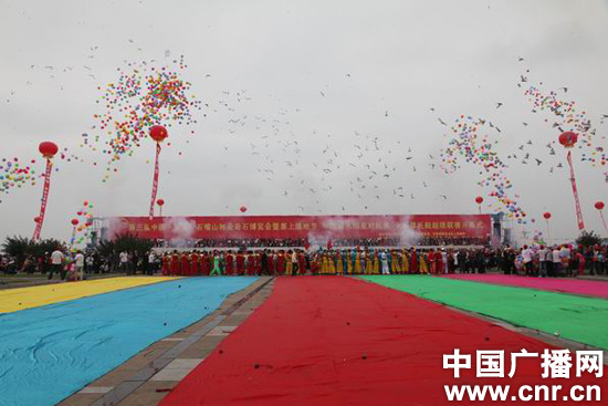 第三届中国宁夏石嘴山林业奇石博览会今日开幕