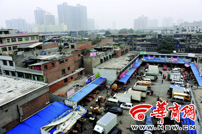 解家村改造丰庆路小食品市场搬迁(图)