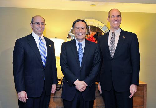 王岐山出席在华盛顿举行的第21届中美商贸联委会