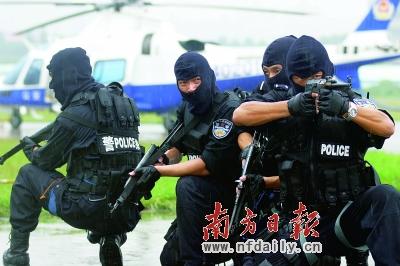 深圳特警支队反恐突击大队被公安部确定为