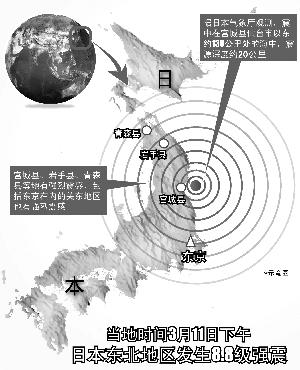 日本8.8级强震引发海啸至少500人遇难多人失踪