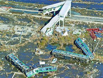 日本大地震致1万人失踪