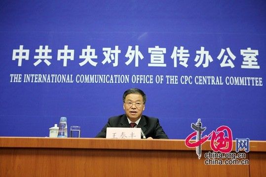 中组织部副部长王秦丰（中国网 杨佳）