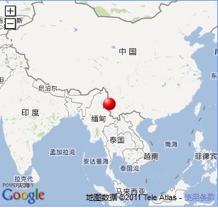 云南保山市今日发生3.0级地震(图)