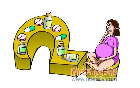 孕妇小李怀孕4个月时,咳嗽厉害