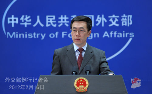 外交部发言人刘为民主持例行记者会