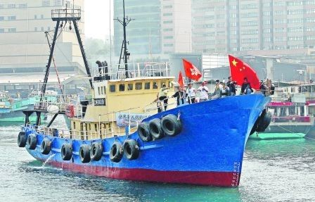 日媒称中国香港保钓船拟8月赴钓鱼岛宣示主权