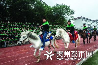 骑术节 小学生策马奔腾