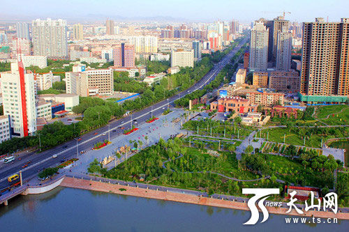 新疆库尔勒人均绿地面积超全国水平