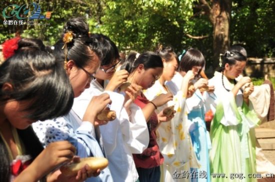 古代七夕不等于情人节 汉服活动还原古代七