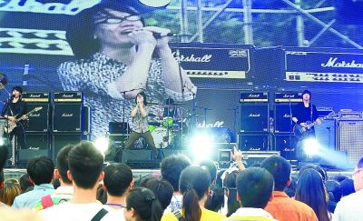 摇滚点亮橘洲音乐节