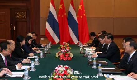 习近平会见英拉：推动中泰关系大踏步向前发展