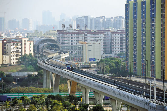 六号线,换乘最多的一条线路