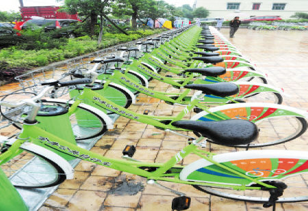 公共自行车如何通行长沙