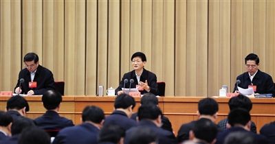 傅政华首次现身中央政法会议主席台