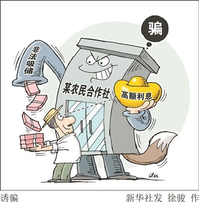 农民专业合作社摇身变成山寨银行