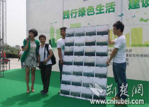 武汉环保世纪行启动 倡导践行绿色生活