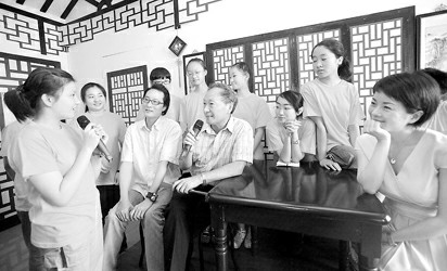 上海市中学生金口才夏令营日前在进华中学开