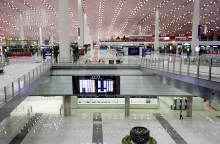 首都机场3号航站楼今日正式启用(组图)