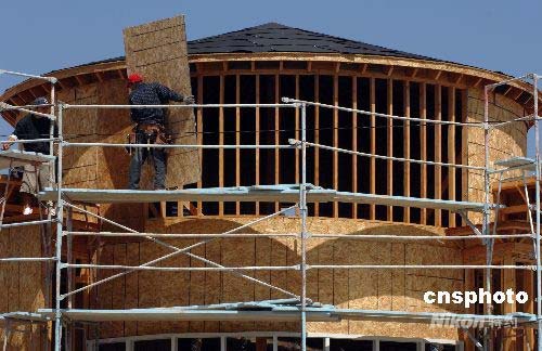 图文:为防震减灾美国加州推广木结构房屋
