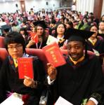 图文：北京第55中学国际学生部举行毕业典礼