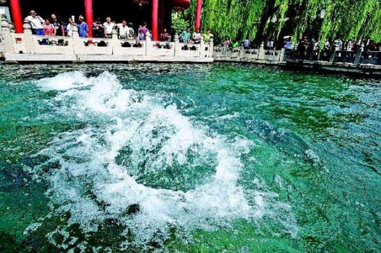 济南趵突泉水位升至29.93米创45年来新高(图)