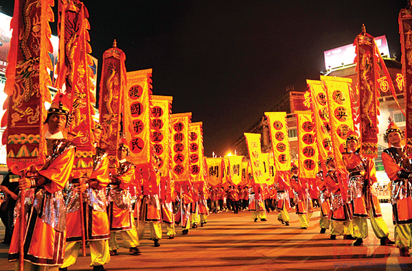 台湾全岛关帝庙神尊西渡泉州