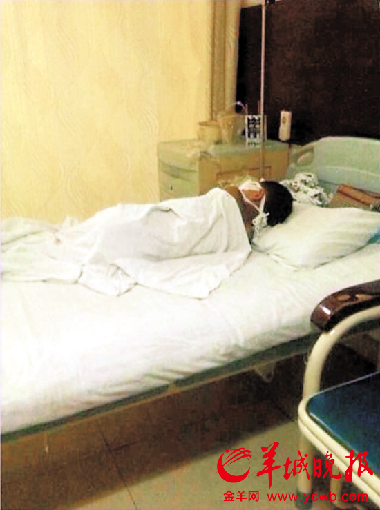 6岁男孩被拐挖掉双眼将永久性失明(图)