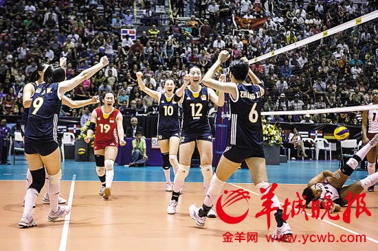 中国队夺U23女排世锦赛冠军