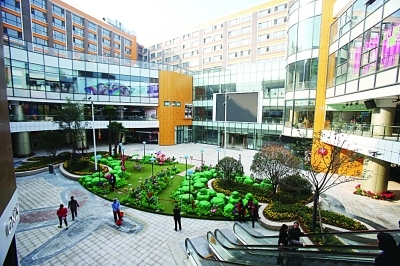 城东大型购物中心花园城明开业