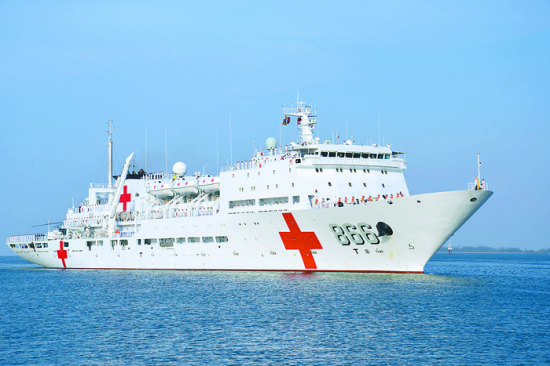 菲网民评论中国医疗船赴菲救援:谢谢你中国|菲