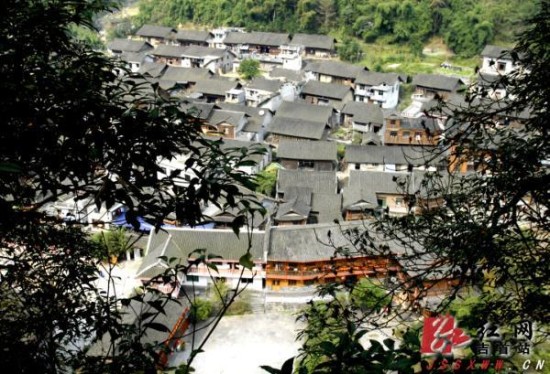 吉首市矮寨镇中黄村入围国保省保集中成片传统