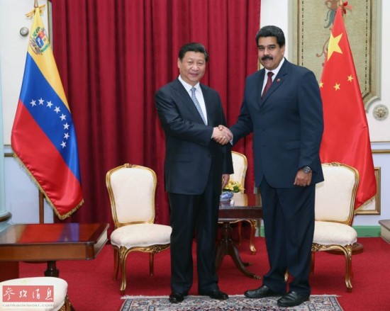 境外媒体:中国与委内瑞拉确立战略伙伴关系