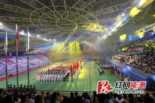 湖南省运会娄底举行 国网娄底供电公司全力保