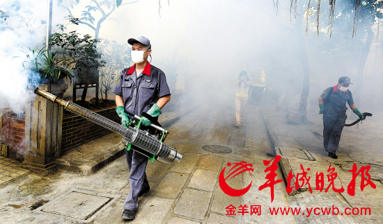 广州新增一名登革热死亡病例 广东全省病例破