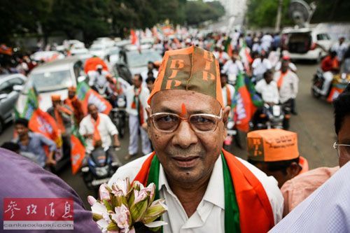 印度人民党党员8800万 自称超中共成世界最大
