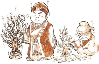 选了上万宫女,晋武帝荒淫无度 大臣们遍是吃货