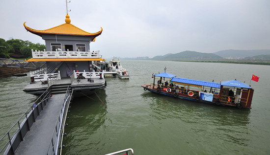 橘子洲旅游码头准备就绪 正式运营后将统一售票