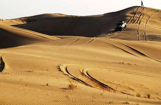 资料图：毛乌素沙漠
